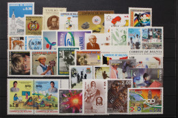 Bolivien, Postfrische Partie Mit 31 Briefmarken - Bolivia