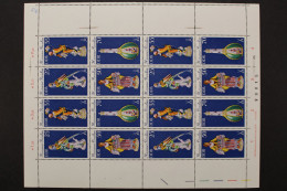 DDR, MiNr. 2468-2471 ZD-Bogen Mit Leerfeldern, DV 2, Postfrisch - Ungebraucht