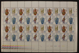 DDR, MiNr. 2667-2670 ZD-Bogen, Leerfelder Unten, DV 1, Postfrisch - Unused Stamps