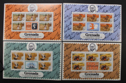 Grenada, MiNr. 967-970, Kleinbögen, Postfrisch - Grenada (1974-...)