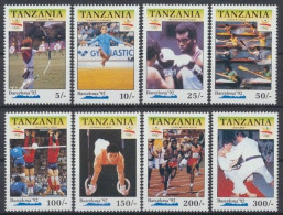 Tansania, MiNr. 804-811, Postfrisch - Tanzania (1964-...)