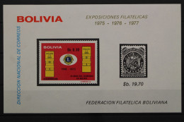 Bolivien, MiNr. Block 48, Postfrisch - Bolivia