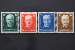 Deutsches Reich, MiNr. 403-406, Falz - Unused Stamps