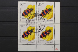 Deutschland, MiNr. 1202, Viererblock, Ecke Re. Unten, FN 2, Gestempelt - Used Stamps