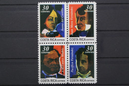 Costa Rica, MiNr. 1474-1477 Viererblock, Postfrisch - Costa Rica