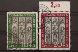 Deutschland (BRD), MiNr. 139-140, Gestempelt, BPP Signatur - Gebraucht