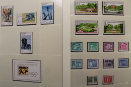 DDR 1980-1984 Postfrische Komplette Sammlung Auf Lindner T Vordruckblättern - Collections