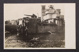 Kaiserliche Kriegsmarine, Kriegsschiff B 98 Durch Mine Beschädigt - War 1914-18