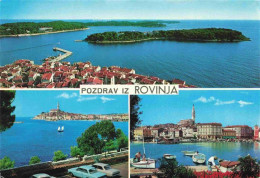 73980949 Rovinj_Rovigno_Istrien_Croatia Panorama Luftaufnahme Hafen - Kroatien