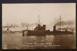 Kaiserliche Kriegsmarine, Torprdoboot V 187 Untergegangen Am 28.8.14 - War 1914-18