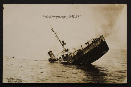 Kaiserliche Kriegsmarine, Kriegsschiff, Untergang "M 23" - War 1914-18