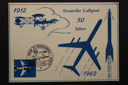 Berlin, 50 Jahre Deutsche Luftpost, SST 12.9.62 Luposta - Other & Unclassified