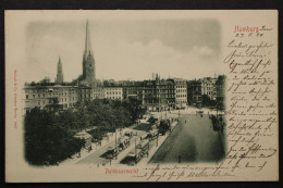 Hamburg, Rathhausmarkt, Kirche - Autres & Non Classés