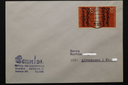Deutschland (BRD), MiNr. 396, Senkrechtes Paar Auf Brief - Lettres & Documents