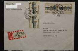 Deutschland (BRD), MiNr. 1251 Auf R-Brief Vom 25.7.85 - Lettres & Documents