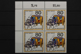 Berlin, MiNr. 853, Viererblock, Ecke Links Oben, Postfrisch - Unused Stamps