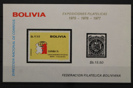 Bolivien, MiNr. Block 50, Postfrisch - Bolivia