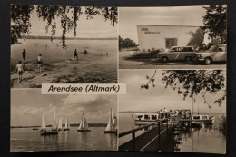 Arendsee (Altmark), Badestrand, Sporthalle, Segelboote, Anlegestelle - Sonstige & Ohne Zuordnung