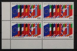 Deutschland, MiNr. 1416, Viererblock, Ecke Li. Unten, Postfrisch - Neufs