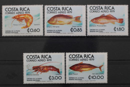 Costa Rica, MiNr. 1024-1028, Postfrisch - Costa Rica