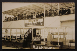 Hamburg, "Grosse Hafenrundfahrt" Mit Der M.G. Amsinck - Autres & Non Classés