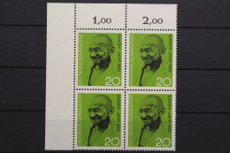 Deutschland, MiNr. 608, Viererblock, Ecke Li. Oben, Postfrisch - Neufs