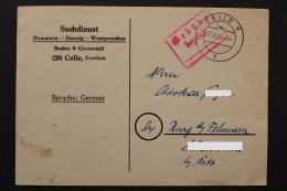 Celle, Gebühr Bezahlt Vom 27.11.45, Suchdienst - Other & Unclassified