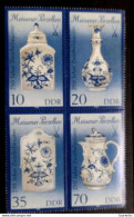 D661  Porcelain - Handcraft - DDR Yv 2850-53 MNH - 1,50 (5) - Porcelain