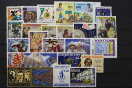 Bolivien, Postfrische Partie Mit 25 Briefmarken - Bolivie