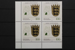 Deutschland, MiNr. 1586, Viererblock, Ecke Li. Unten, Postfrisch - Ongebruikt