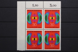 Deutschland, MiNr. 599, Viererblock, Ecke Links Oben, Postfrisch - Unused Stamps