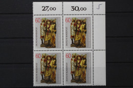 Deutschland, MiNr. 1099, Viererblock, Ecke Re. Oben, Postfrisch - Neufs