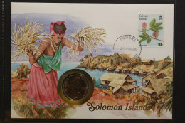 Salomon Inseln, Numisbrief, 1.1.1989 - Otros & Sin Clasificación