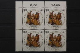 Deutschland, MiNr. 1707, Viererblock, Ecke Li. Oben, Postfrisch - Neufs