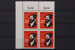 Deutschland, MiNr. 439, Viererblock, Ecke Links Oben, Postfrisch - Unused Stamps