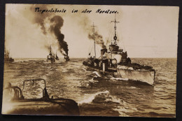 Kaiserliche Kriegsmarine, Torpedoboote In Der Nordsee - Guerre 1914-18