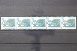 Deutschland, MiNr. 1381, Fünferstreifen M. Zählnummer, Postfrisch - Roulettes