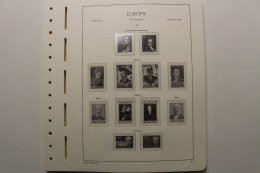 Leuchtturm, Europa-Union / CEPT 1980-1984, SF-System - Afgedrukte Pagina's