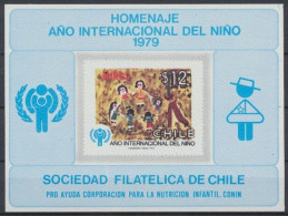 Chile, MiNr. 915 Gedenkblatt - Chili