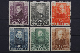 Österreich, MiNr. 524-529, Falz - Unused Stamps