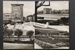 Dortmund, Hansastrasse Mit Hochhaus, Westfalenhalle, Rosenterrasse - Sonstige & Ohne Zuordnung