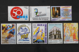 Uruguay, MiNr. 2764,2765,2766,2767,2768,2780,2781+2782, Postfrisch - Uruguay