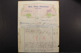 Adelebsen, Wilh. Thies, Holzdrechslerei, Rechnung, 1916 - Other & Unclassified