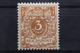 Deutsches Reich, MiNr. 45 C PLF I, Postfrisch, BPP Signatur - Autres & Non Classés