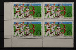 Deutschland, MiNr. 1128, Viererblock Ecke Links Unten, Postfrisch - Unused Stamps