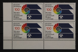 Deutschland, MiNr. 1436, Viererblock, Ecke Li. Unten, Postfrisch - Unused Stamps