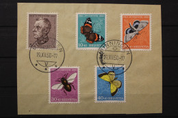 Schweiz, MiNr. 550-554, Briefstück - Neufs