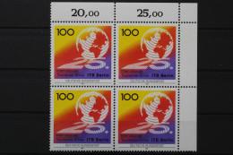 Deutschland, MiNr. 1495, Viererblock Ecke Rechts Oben, Postfrisch - Unused Stamps