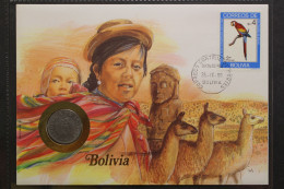 Bolivien, Numisbrief, 26.9.1990 - Autres & Non Classés