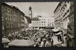 Rosenheim, Ludwigsplatz Mit Markt - Sonstige & Ohne Zuordnung